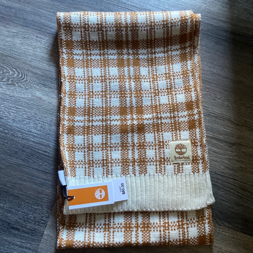 TIMBERLAND PLAID SCARF